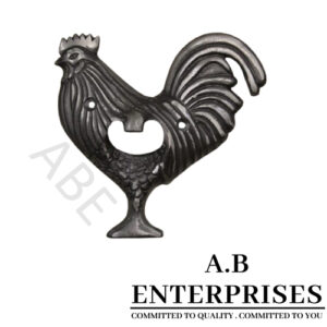 Rooster Bottle Opener – Animal Shaped Cast Iron Bar Tool by A.B. Enterprises