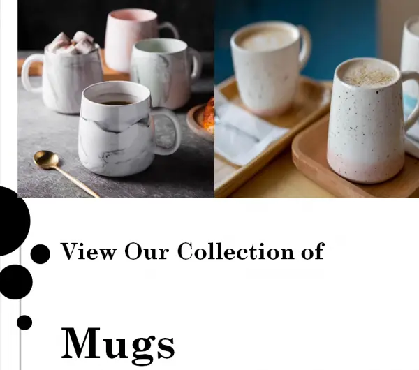 Handcrafted ceramic mugs – traditional and modern designs