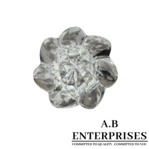 Glass Cabinet Knob Flower Design by A.B. Enterprises India