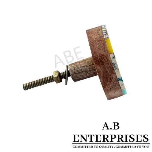 Wooden Cabinet Knob || Direct Factory Manufacturer & Exporter From India Of Decorative Items - Image 2
