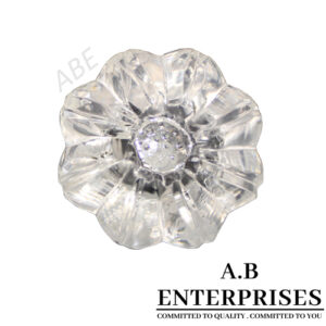 Glass Cabinet Knob Flower Design by A.B. Enterprises India